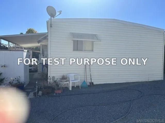 Demo/Test Data 1501 Anza Avenue Unit 5, Vista, CA 92084