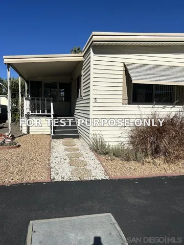 Demo/Test Data 1501 Anza Avenue Unit 5, Vista, CA 92084