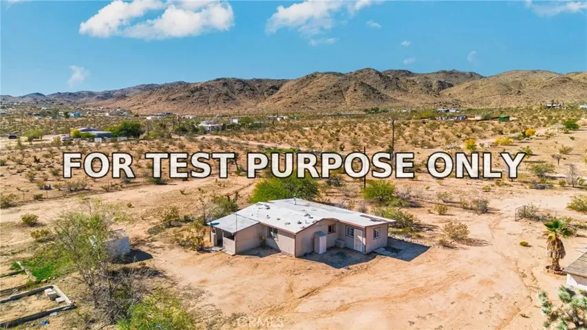 Demo/Test Data 55525 Ornelas Lane, Landers, CA 92285