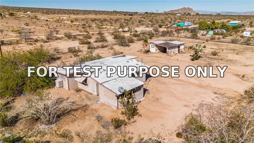 Demo/Test Data 55525 Ornelas Lane, Landers, CA 92285