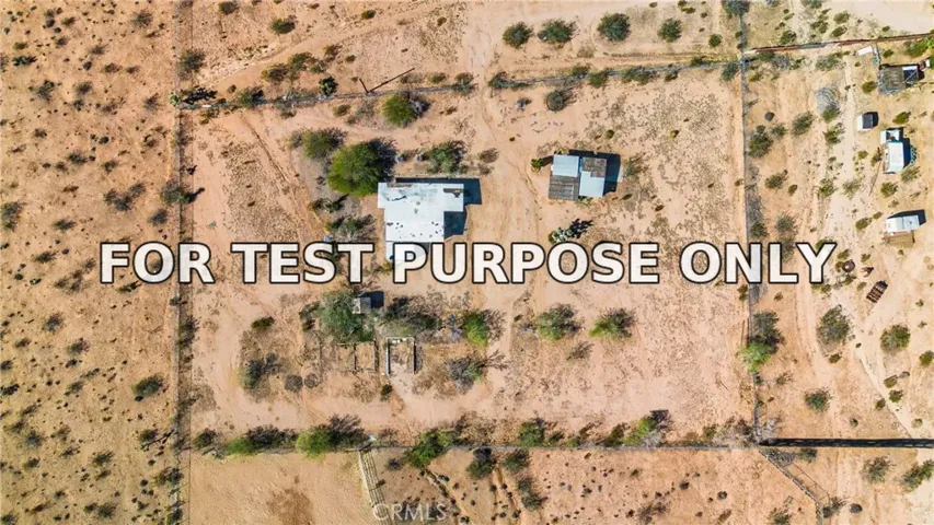 Demo/Test Data 55525 Ornelas Lane, Landers, CA 92285