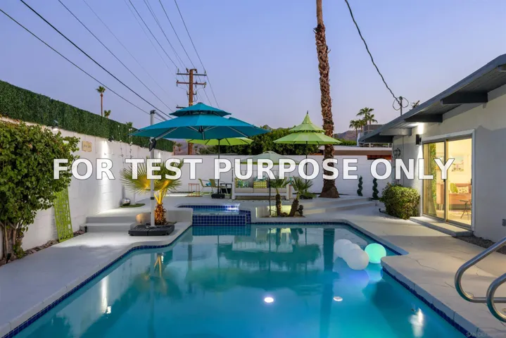 Demo/Test Data 812 S Calle Paul, Palm Springs, CA 92264