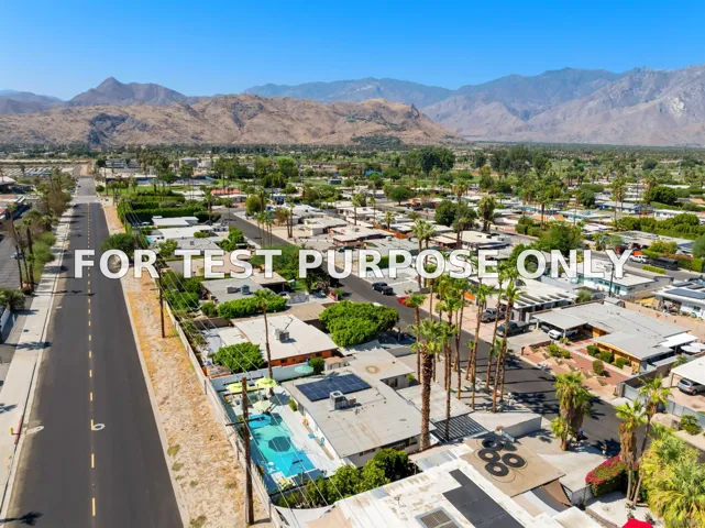 Demo/Test Data 812 S Calle Paul, Palm Springs, CA 92264