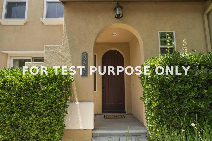 Demo/Test Data 2517 Escala Circle, San Diego, CA 92108