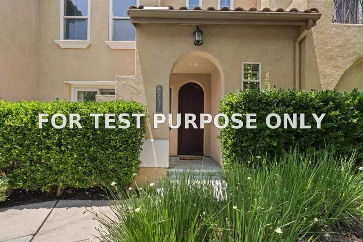 Demo/Test Data 2517 Escala Circle, San Diego, CA 92108