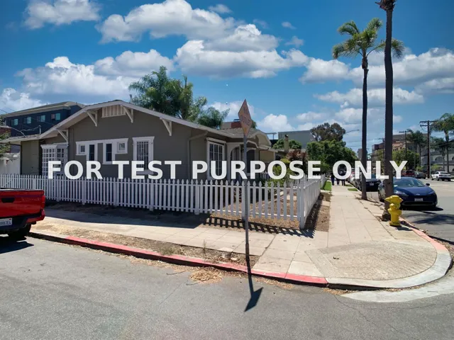 Demo/Test Data 4193 4th Ave., San Diego, CA 92103