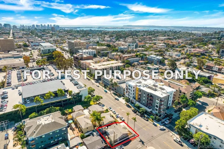 Demo/Test Data 4193 4th Ave., San Diego, CA 92103