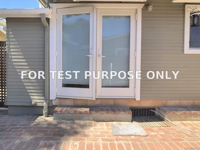 Demo/Test Data 4193 4th Ave., San Diego, CA 92103