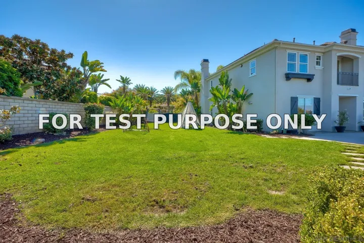 Demo/Test Data 10055 Winecrest Rd, San Diego, CA 92127