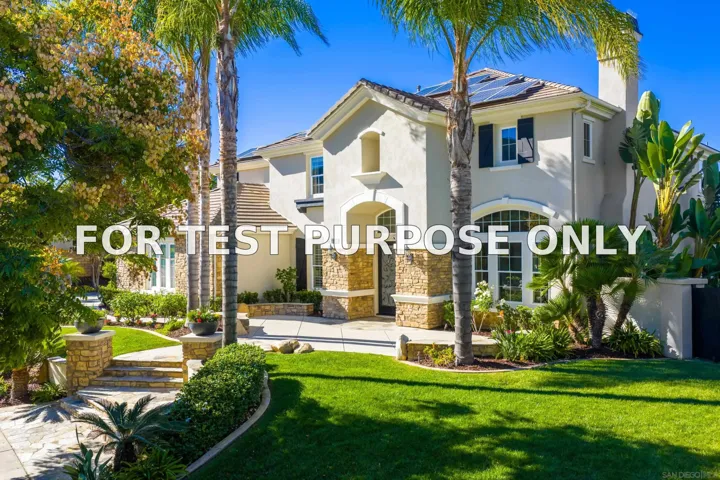Demo/Test Data 10055 Winecrest Rd, San Diego, CA 92127
