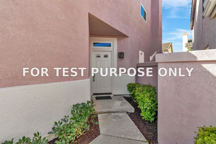 Demo/Test Data 10794 Westonhill Drive, San Diego, CA 92126
