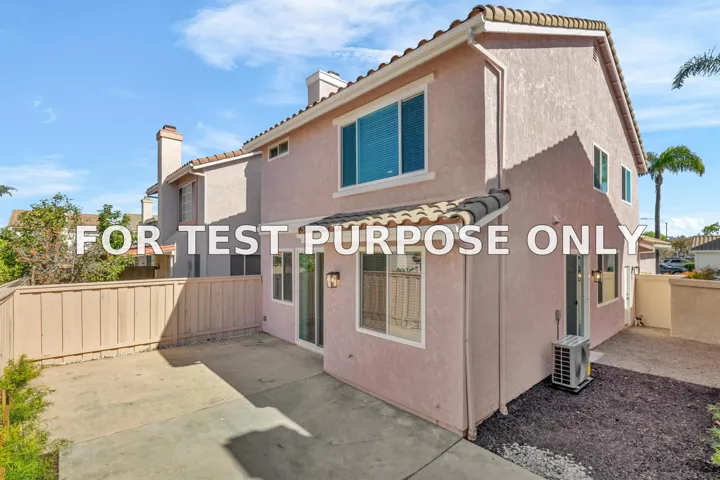 Demo/Test Data 10794 Westonhill Drive, San Diego, CA 92126