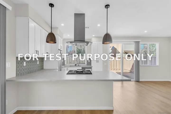 Demo/Test Data 10794 Westonhill Drive, San Diego, CA 92126
