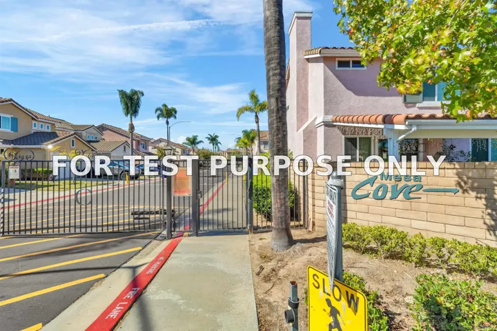 Demo/Test Data 10794 Westonhill Drive, San Diego, CA 92126