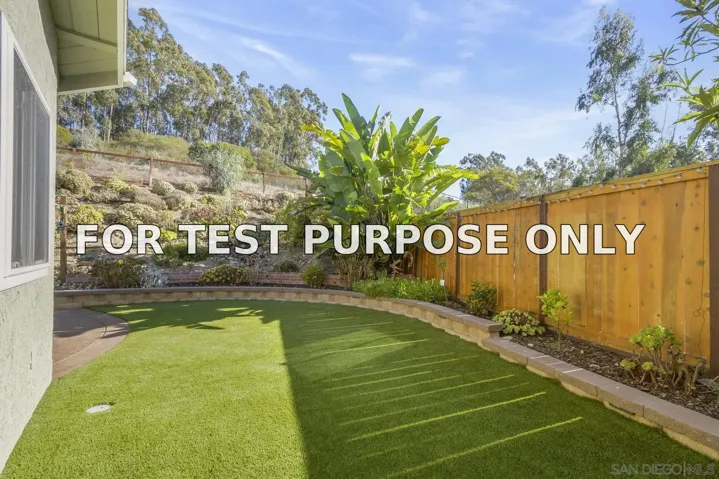 Demo/Test Data 12061 Rue Des Amis, San Diego, CA 92131