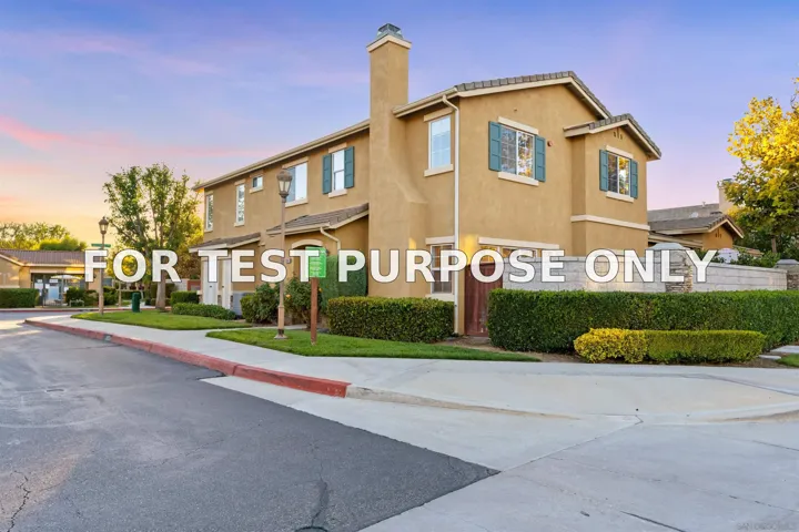 Demo/Test Data 26154 Williams Way Unit B, Murrieta, CA 92563