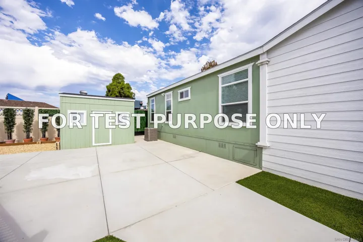 Demo/Test Data 10771 Black Mountain Rd Unit Spc 92, San Diego, CA 92126