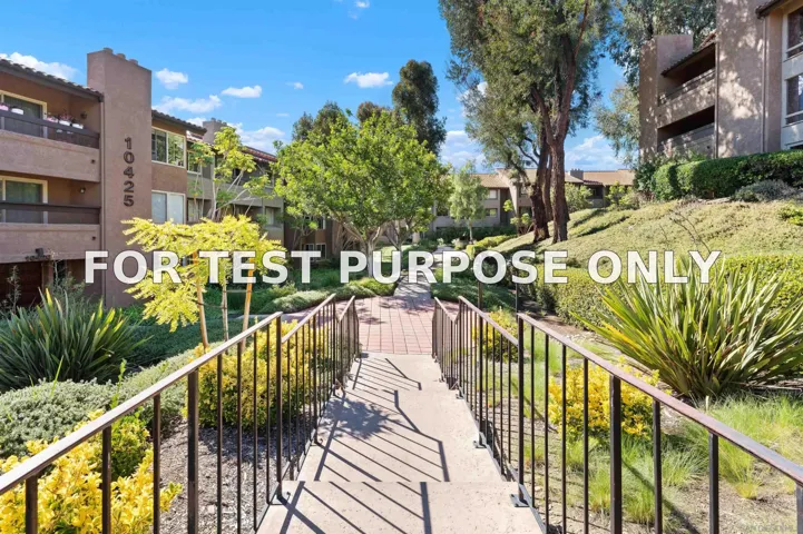 Demo/Test Data 10425 Caminito Cuervo Unit 217, San Diego, CA 92108