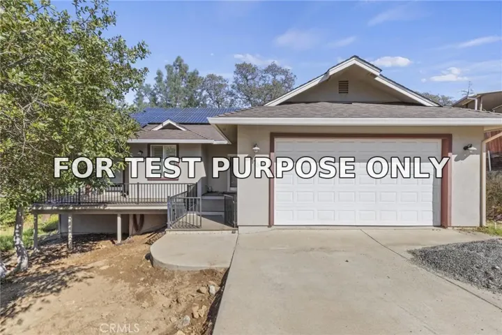 Demo/Test Data 176 Apache Circle, Oroville, CA 95966