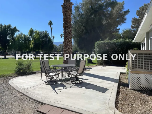 Demo/Test Data 1010 Palm Canyon Dr Unit 167, Borrego Springs, CA 92004