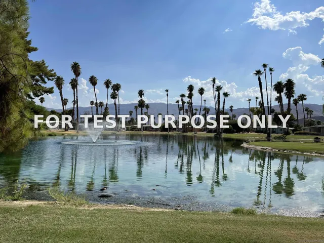 Demo/Test Data 1010 Palm Canyon Dr Unit 167, Borrego Springs, CA 92004