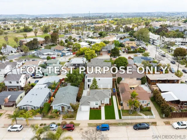 Demo/Test Data 4614-4616 Larkspur St, San Diego, CA 92107