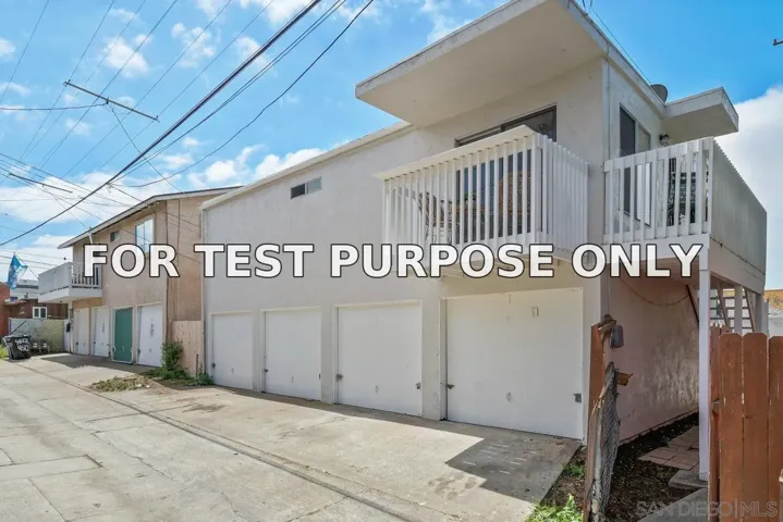 Demo/Test Data 4614-4616 Larkspur St, San Diego, CA 92107