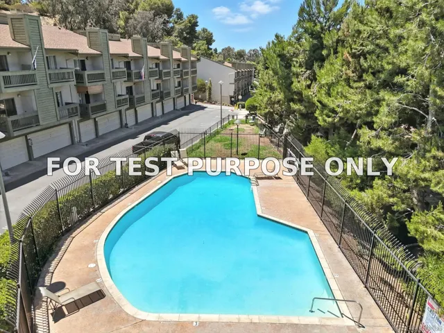 Demo/Test Data 3930 60th Street Unit 171, San Diego, CA 92115