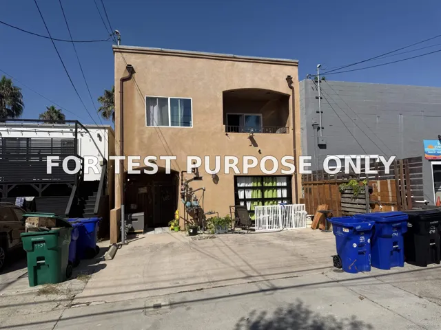 Demo/Test Data 4741 Point Loma Ave, San diego, CA 92107