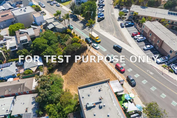 Demo/Test Data Voltaire St, San Diego, CA 92107