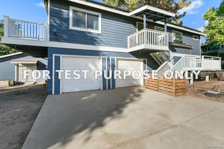 Demo/Test Data 30028 Canvasback Dr, Campo, CA 91906