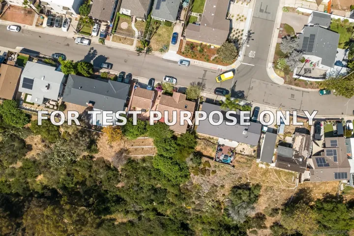 Demo/Test Data 2541 Haller St, San Diego, CA 92104