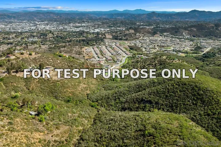 Demo/Test Data 0 Coronado Hills Dr Unit 37, San Marcos, CA 92078