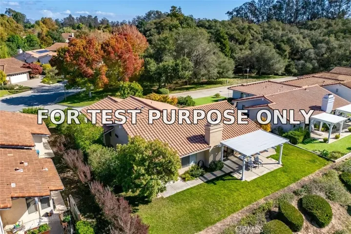 Demo/Test Data 639 Barberry Way, Nipomo, CA 93444
