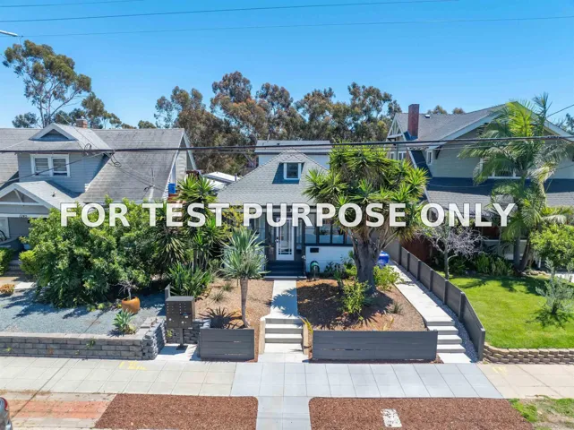 Demo/Test Data 1237-39 Lincoln Avenue, San Diego, CA 92103