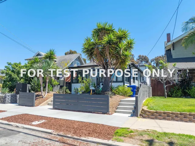 Demo/Test Data 1237-39 Lincoln Avenue, San Diego, CA 92103