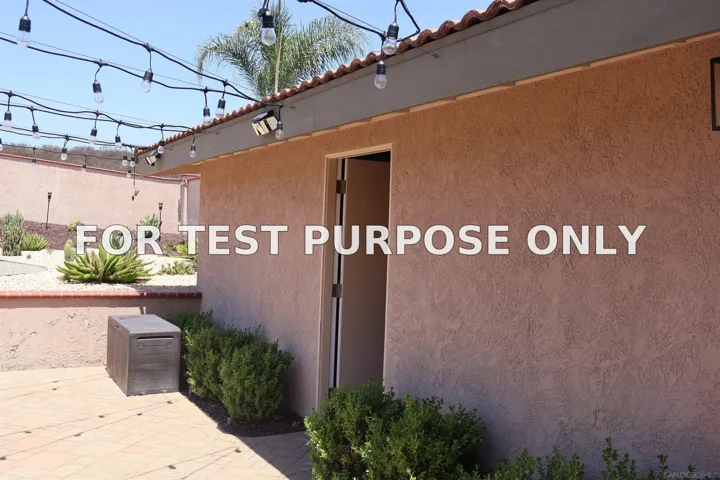Demo/Test Data 672 Chateau Place, Escondido, CA 92029
