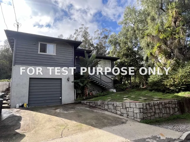 Demo/Test Data 1365 Pine Dr, El Cajon, CA 92020