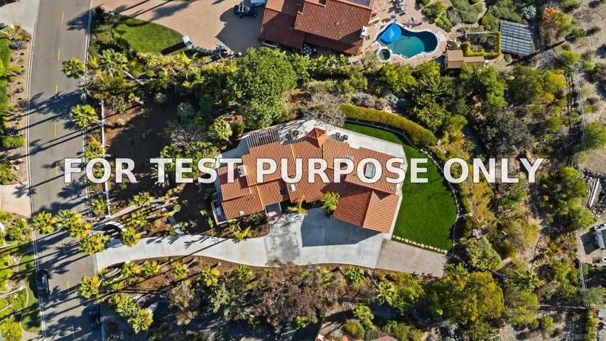Demo/Test Data 1170 Rancho Encinitas Dr, Encinitas, CA 92024
