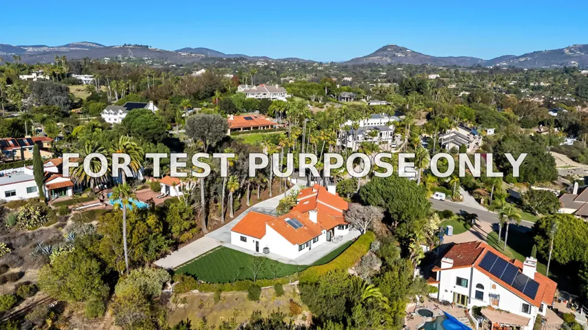 Demo/Test Data 1170 Rancho Encinitas Dr, Encinitas, CA 92024
