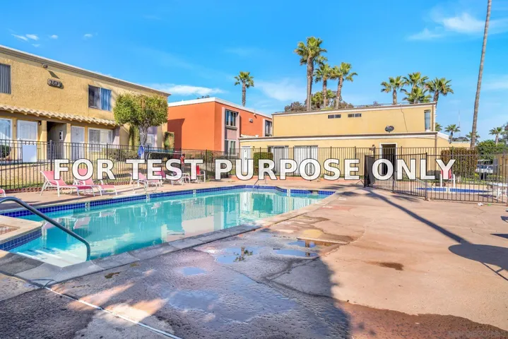 Demo/Test Data 1687 Pentecost Way Unit 4, San Diego, CA 92105