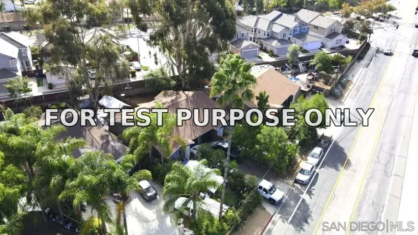 Demo/Test Data 545-551 Woodward St, San Marcos, CA 92069