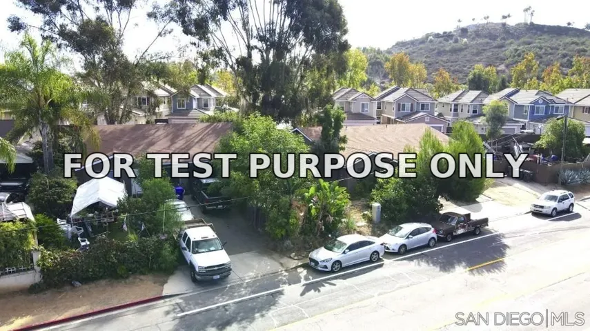 Demo/Test Data 545-551 Woodward St, San Marcos, CA 92069
