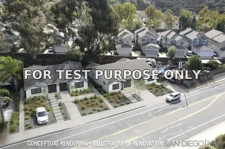 Demo/Test Data 545-551 Woodward St, San Marcos, CA 92069