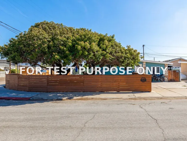 Demo/Test Data 985 Fern Ave, Imperial Beach, CA 91932
