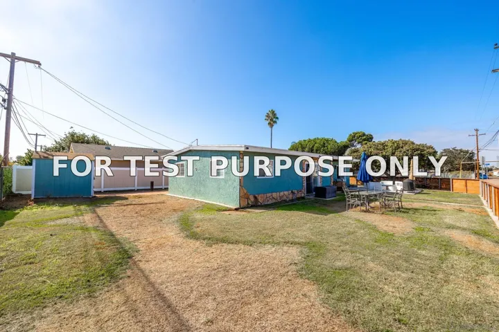 Demo/Test Data 985 Fern Ave, Imperial Beach, CA 91932