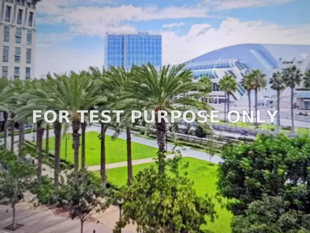 Demo/Test Data 350 K St. Unit 312, San Diego, CA 92101
