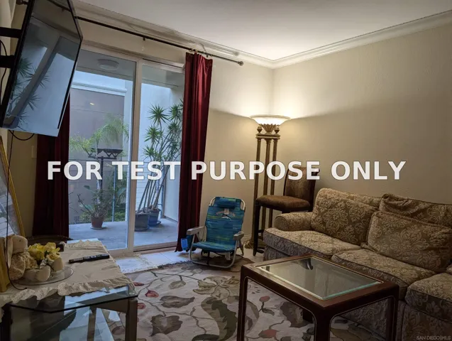 Demo/Test Data 350 K St. Unit 312, San Diego, CA 92101