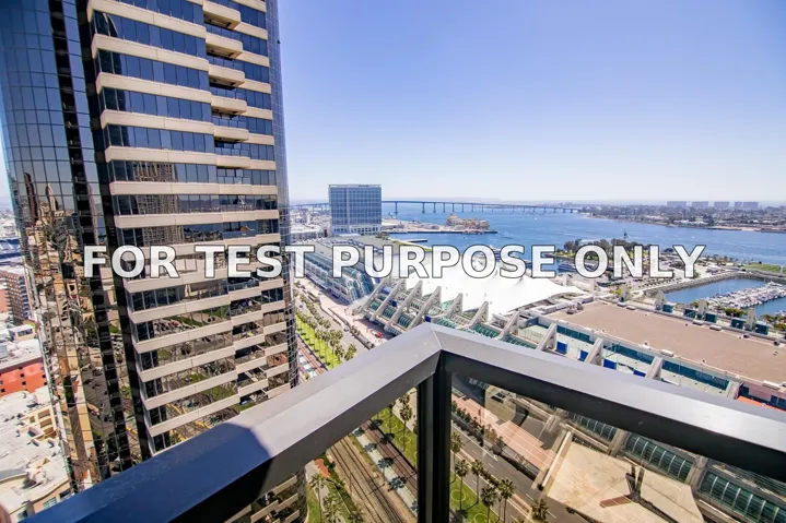 Demo/Test Data 100 Harbor Drive Unit 2805/6, San Diego, CA 92101