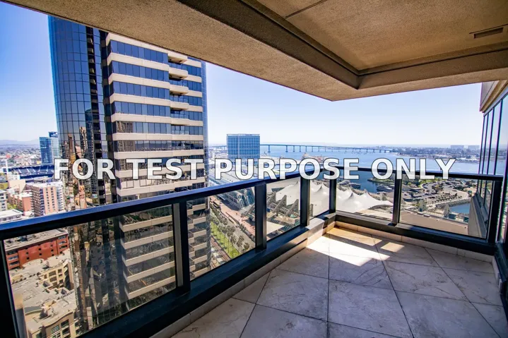 Demo/Test Data 100 Harbor Drive Unit 2805/6, San Diego, CA 92101